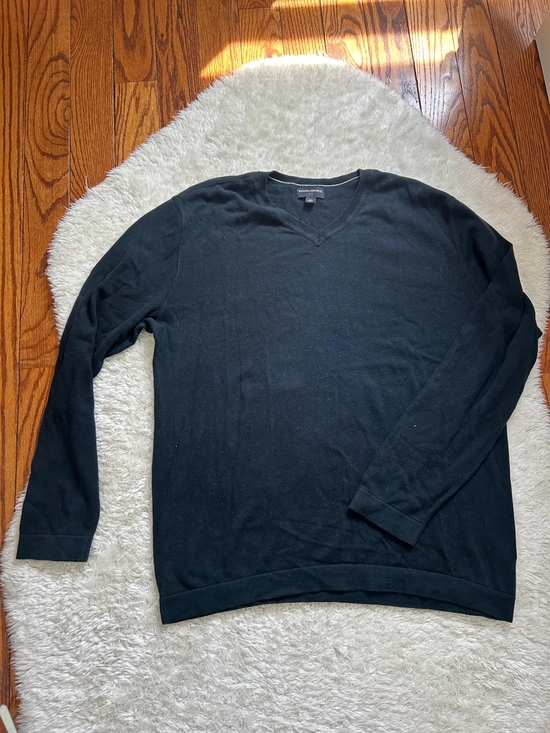 Banana Republic Other - Banana Republic Cotton V-Neck Sweater XXL Quiet Luxury Minimalist Capsule Classy